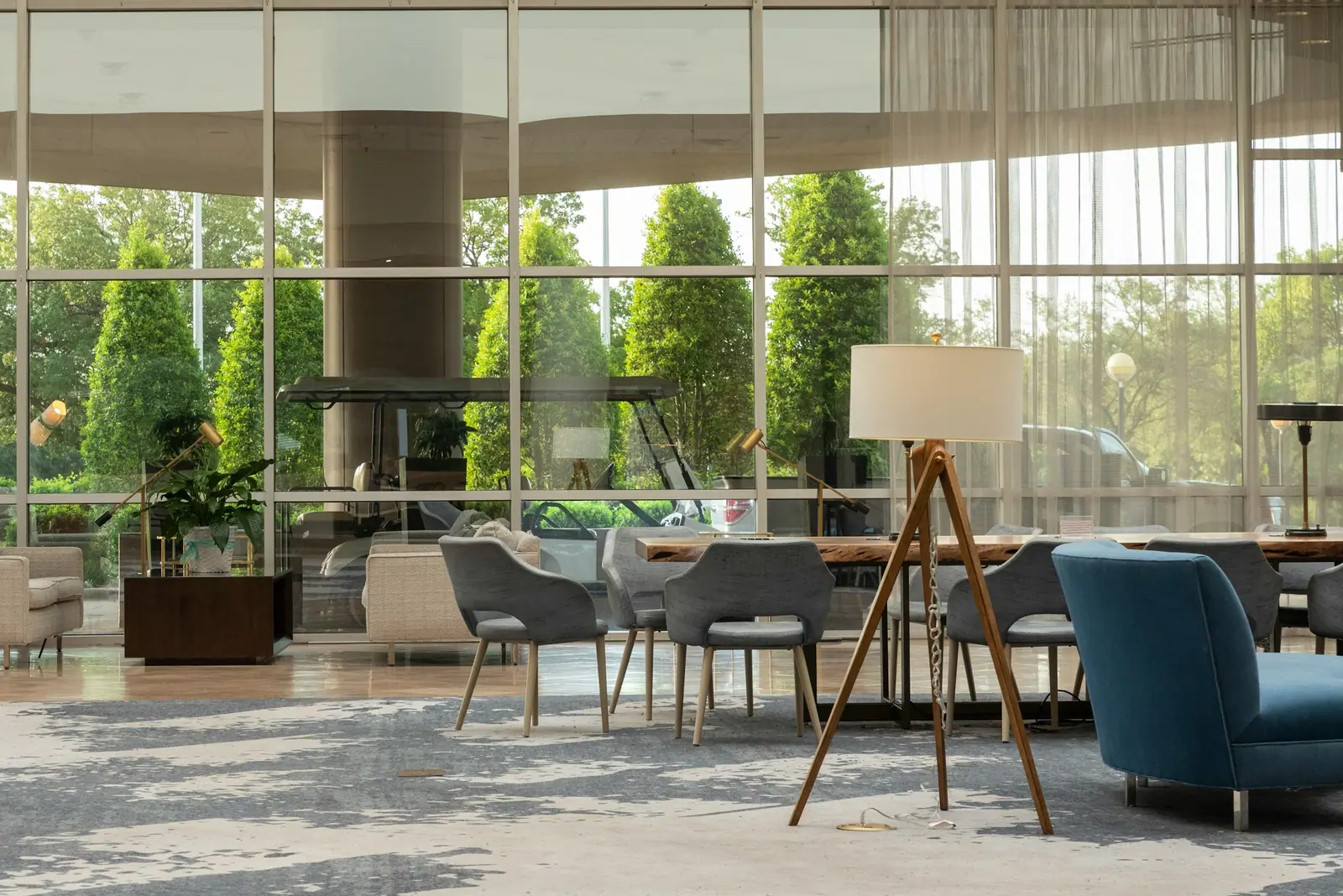 Representative image: chairs and table near a window